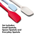 thumbnail image 3 of OXO Good Grips Ensemble de 3 Spatules en Silicone, 3 of 5