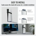 thumbnail image 4 of Vertical Stand for PS5 PRO/PS5 Slim/for PS5 Consoles, Universal Upright Round Dock Base Desktop Bracket Holder for All P5 Console Disc and Digital Editions, 4 of 9