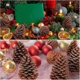 thumbnail image 5 of 11-12cm 6pcs Natural Pine Cones, Large Pinecone,Natural Pinecone Ornaments Big Pinecones for Autumn and Winter Decor, 5 of 5