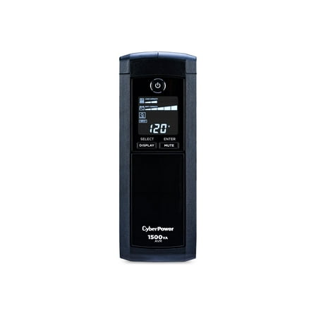 CyberPower A1500SP1 Sump Pump Battery Backup - UPS - AC 120 V - 900 Watt - 1500 VA - 9 Ah - USB, serial - output connectors: 1 - black