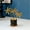 Black, variant on Creative Middle East Arab Gold Metal Ceramic Incense Burner Table Decoration, Black