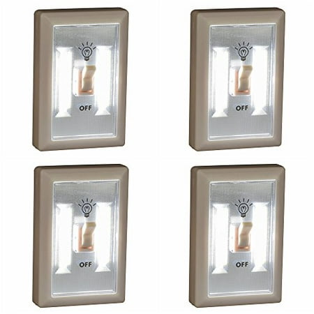 Promier LED Wireless Light Switch, Under Cabinet, RV, Kitchen, Night Light, (Best Wireless Light Switch Kit)