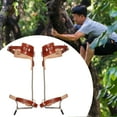 thumbnail image 3 of Adjustable Tree Climbing Spike Set Pole Climbing Spurs Tool Climber Strap Gaffs, 3 of 14