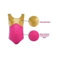 thumbnail image 4 of Girls Gymnastics Leotard, Soft Stretch Athletic Fit for Toddler & Little Girls, for Practice, Training & Competition, 4 of 4