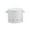 White Style A, variant on Onion Potato and Garlic Tin Vegetable Keeper Container Food Container Bucket White Style C