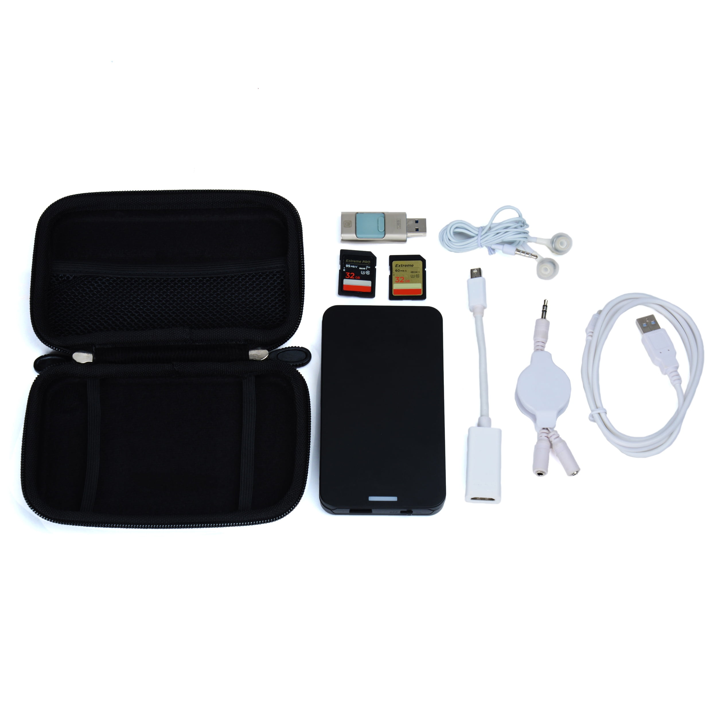 Travel Cable Management Organizer Nylon Hard Case Electronic Organizer Waterproof Portable Cable Bag for Electronics Accessories