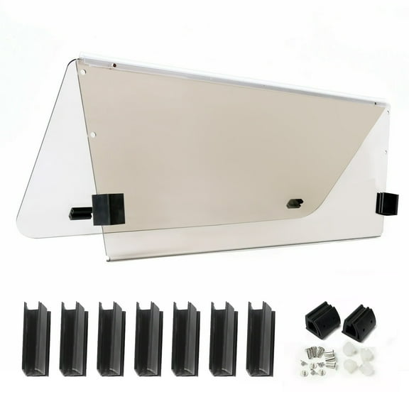 For Club Car DS Tinted Windshield 2000.5 -UP Golf Cart Folding Fold Down PC