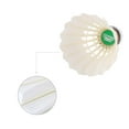 thumbnail image 2 of Eriko Goose Feather Badminton Shuttlecocks With High Stability And Durability , High Speed | White , Pack Of 10, 2 of 5