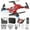 B, variant on Drones for Adults Clearance, Foldable Drone with 1080P Camera FPV Drone for Beginners Gesture Control Obstacle Avoidance Headless Mode WiFi RC Quadcopter