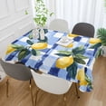thumbnail image 2 of Yayeee Tablecloths 54" x 72" Rectangle Wrinkle Resistant Party Table Cover, Cartoon Lemon Leaves, 2 of 8
