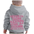 thumbnail image 4 of Sweat à Capuche Décontracté à Manches Longues et Col Rond Imprimé Lettre pour Filles Automne et Hiver, 4 of 5