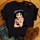 thumbnail image 3 of Nuevas camisetas de moda para mujer, camiseta con estampado de princesa Punk, ropa de manga corta, camiseta Kawaii de Disney, camisetas para mujer, ropa de calle, 3 of 5