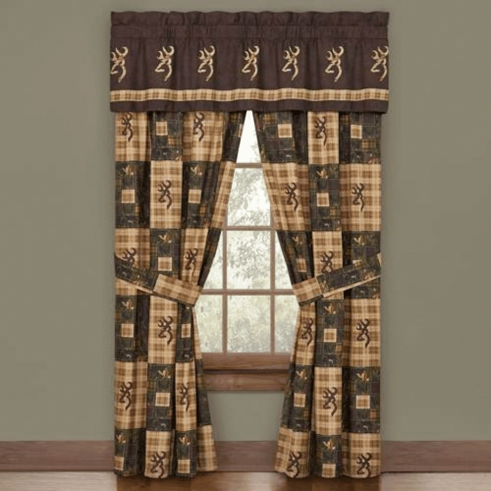 Browning Country Bed in A Bag with Curtains and Shower Curtain Bundle and Save!! 