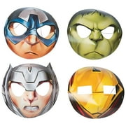 Avengers Assemble Masks (8Pc) - Party Supplies - 8 Pieces