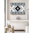 thumbnail image 6 of Brown Beige Boho Wall Art for Living Room,Canvas Picture Wall Decor for Bathroom Bedroom,Southwestern Ethnic Abstract Geometric Painting Artwork for Office Kitchen Hallway Dining Room Decor 16"x20", 6 of 8
