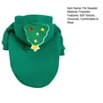 thumbnail image 3 of Limei Pet Clothes Drawstring Cute Shape Soft Funny Comfortable Dress Up Polyester Santa Claus Dog Clothes Hoodie for Winter, 3 of 6
