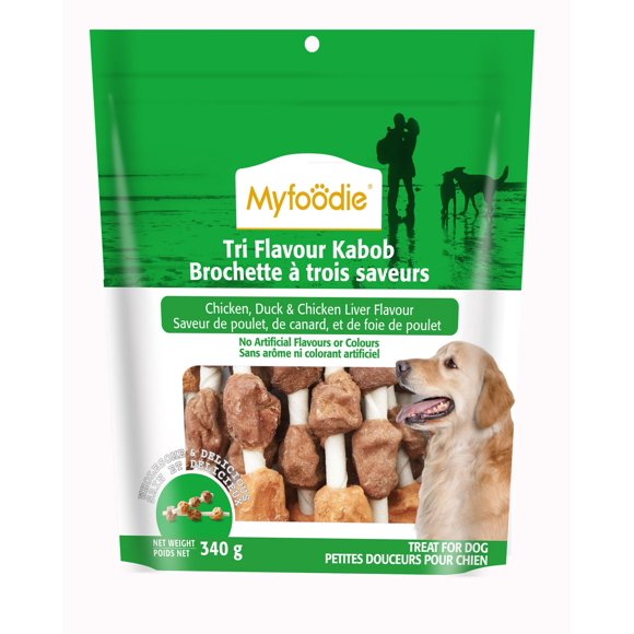 Myfoodie Tri Flavour Kabob Dog Treat