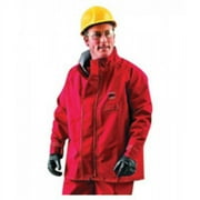 Ansell 2X Red 30" Sawyer-Tower CPC Polyester Trilaminate Gore Fabric Chemical Splash Protection Jacket