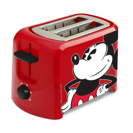 Disney DCM-21 Mickey Mouse 2 Slice Toaster,