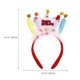thumbnail image 5 of KAKOWELY Diadema de cumpleaños, diadema de fiesta, diadema decorativa para niños, diadema encantadora, 5 of 5