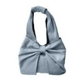 thumbnail image 1 of Bolso de mano tipo tote para mujer, elegante bolso tipo hobo para ir de compras, ir al trabajo y para el libre. Azul claro, 1 of 8