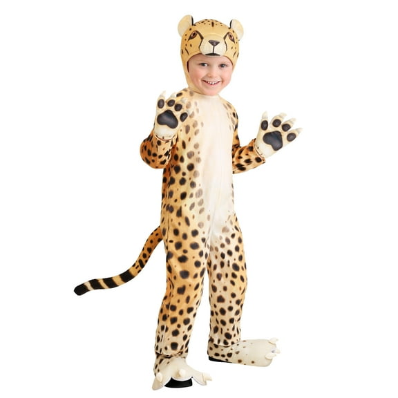 Toddler Cheerful Cheetah Costume