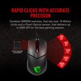 thumbnail image 3 of MSI Vigor Clavier de Jeu et Souris de Jeu Rétroéclairés RVB Dédiés Hotkeys Anti-Ghosting Sensation Mécanique Combo (Vigor GK30 Combo US), 3 of 6