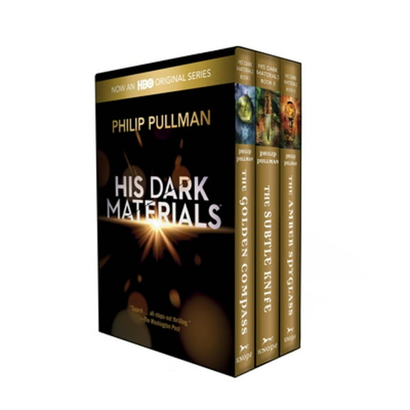 Pre-Owned His Dark Materials 3-Book Trade Paperback Boxed Set: The Golden Compass; The Subtle Knife; The Amber (Paperback) by Philip Pullman