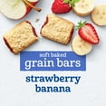 thumbnail image 3 of Gerber Snacks for Toddler Soft Baked Grain Bars, Strawberry Banana, 5.5 Ounce, 3 of 15