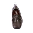 thumbnail image 2 of PEERAGE Ida Women Extra Wide Width Penny Loafers BROWN 9.5, 2 of 6
