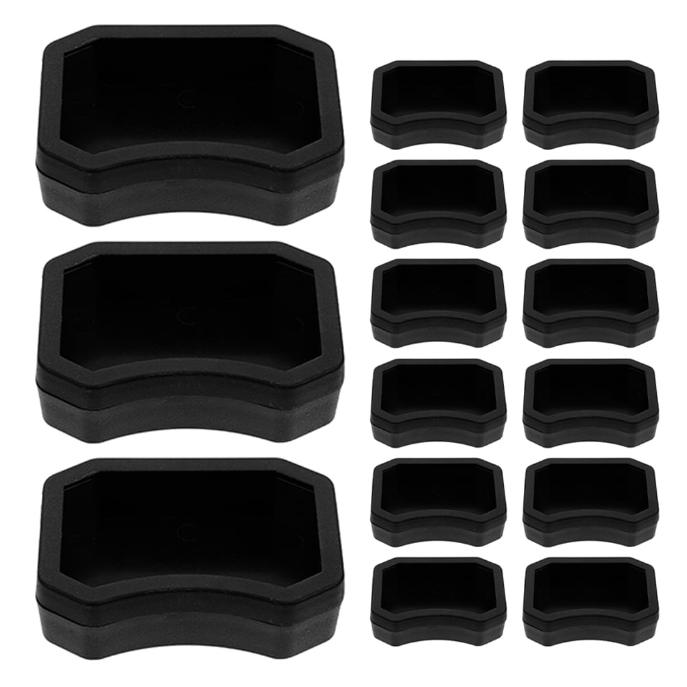 PAMINGONO 20Pcs Plastic Reptile Feeding Basins Versatile Design for Food and Water in Terrariums