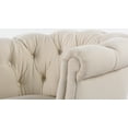 thumbnail image 4 of Katherine Tufted Accent Chair Sky Neutral, 4 of 11
