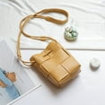 thumbnail image 5 of Bolso tejido para teléfono móvil, bolso diagonal pequeño, bolso para teléfono móvil, bolso de cuero PU mini de moda para mujer, 5 of 5