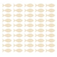 thumbnail image 4 of 50 Pcs de Copeaux de Bois Découpés pour Poisson, Embellissement de Scrapbooking, 4 of 5