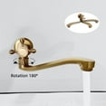 thumbnail image 2 of Single Cold Water Control, Wall Mounted Faucet: Antique Design Easy Installation For Kitchen Pool Balcony Furniture Sink, 2 of 5