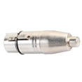 thumbnail image 2 of 3Pin XLR Female To Female Plug Audio Adapter For Microphone Headphone Amp, 2 of 10