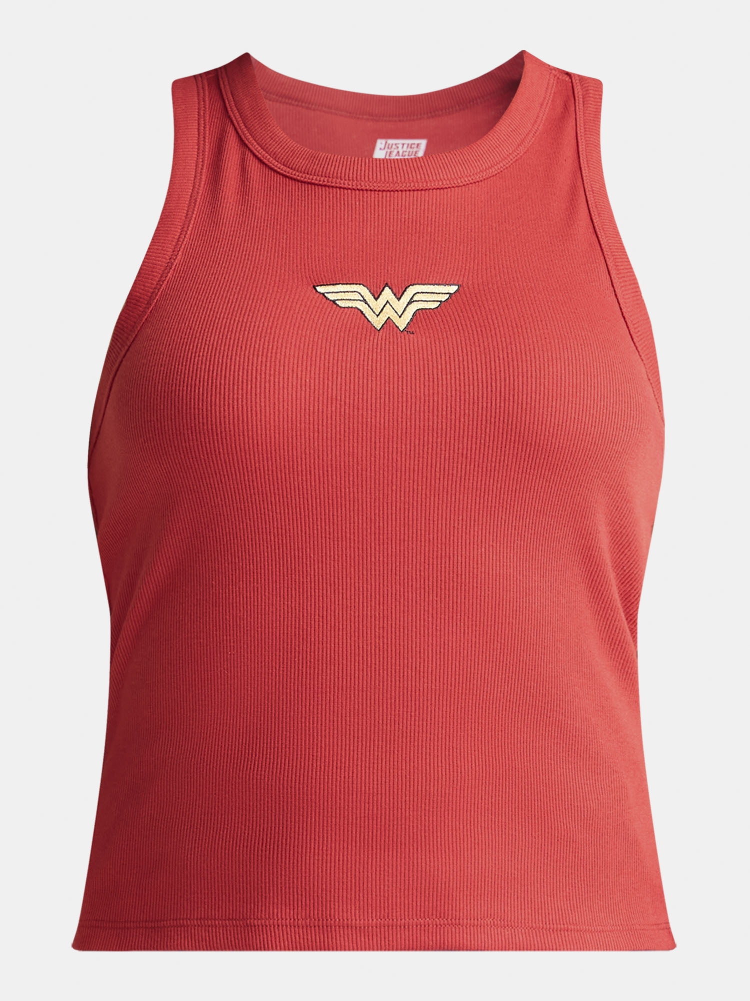 Supergirl and Wonder Woman Women's Graphic Tank Top, 2-Pack