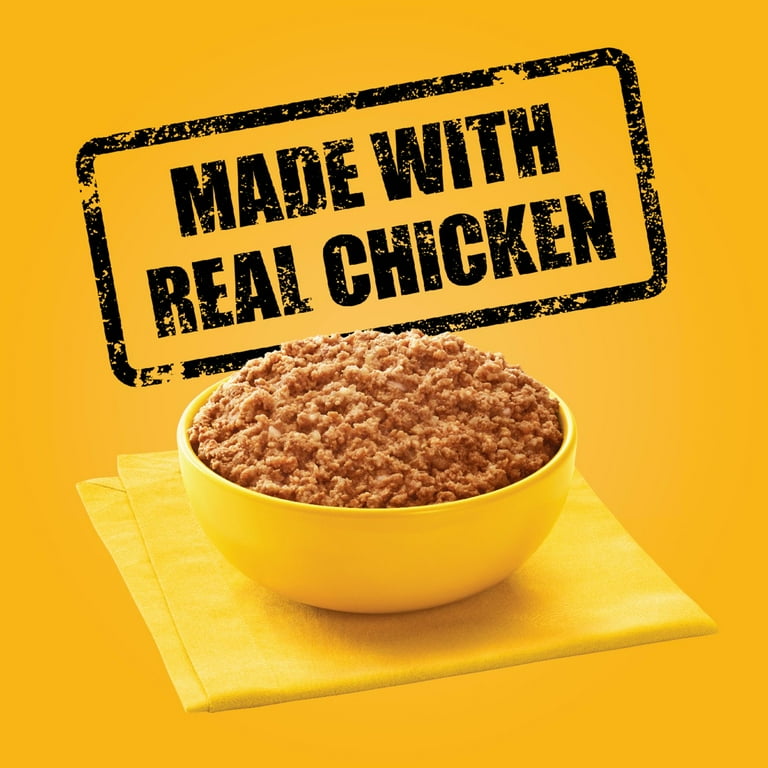 Pedigree Chopped Ground Dinner Wet Dog Food with Chicken 22oz