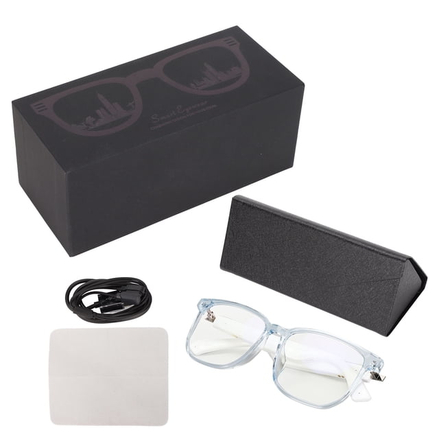 Gafas de sol inalámbricas IP65, impermeables, con control táctil, gafas de música inalámbricas con auriculares medio abiertos