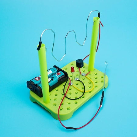 

Qiilu Safe And Durable DIY Circuit Toy DIY Physical Circuit Toy For Children Student Learn Circuit Connection