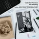 thumbnail image 4 of Set de dibujo Kird Barken profesional de 112 piezas con funda, 4 of 7