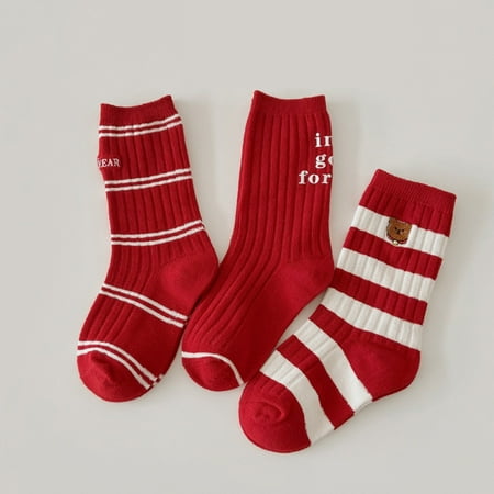 

Soighxzc Christmas Print Socks New Pattern Warm Socks Cute Plush Ear Christmas Print Socks Super Soft Socks Womens High Socks