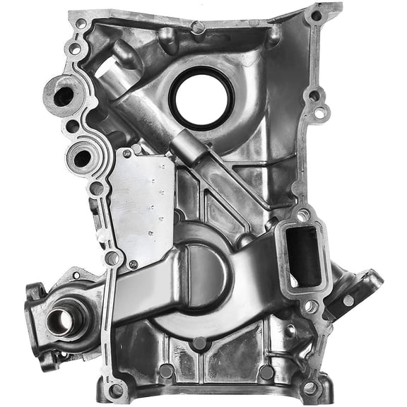 A-Premium Engine Timing Chain Front Cover Compatible with Nissan Pickup 1996-1997 L4 2.4L