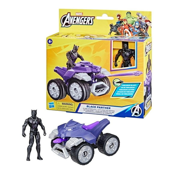 Set de Juego Hasbro Marvel Quad de Ataque Felino