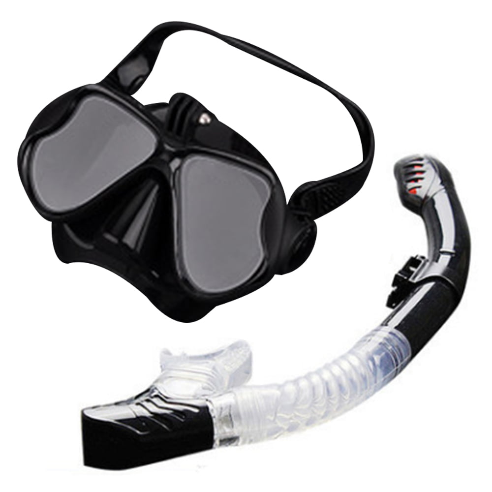 Details about   Scuba Diving Mask Set Anti Fog Goggles Snorkel Swimming Mask 