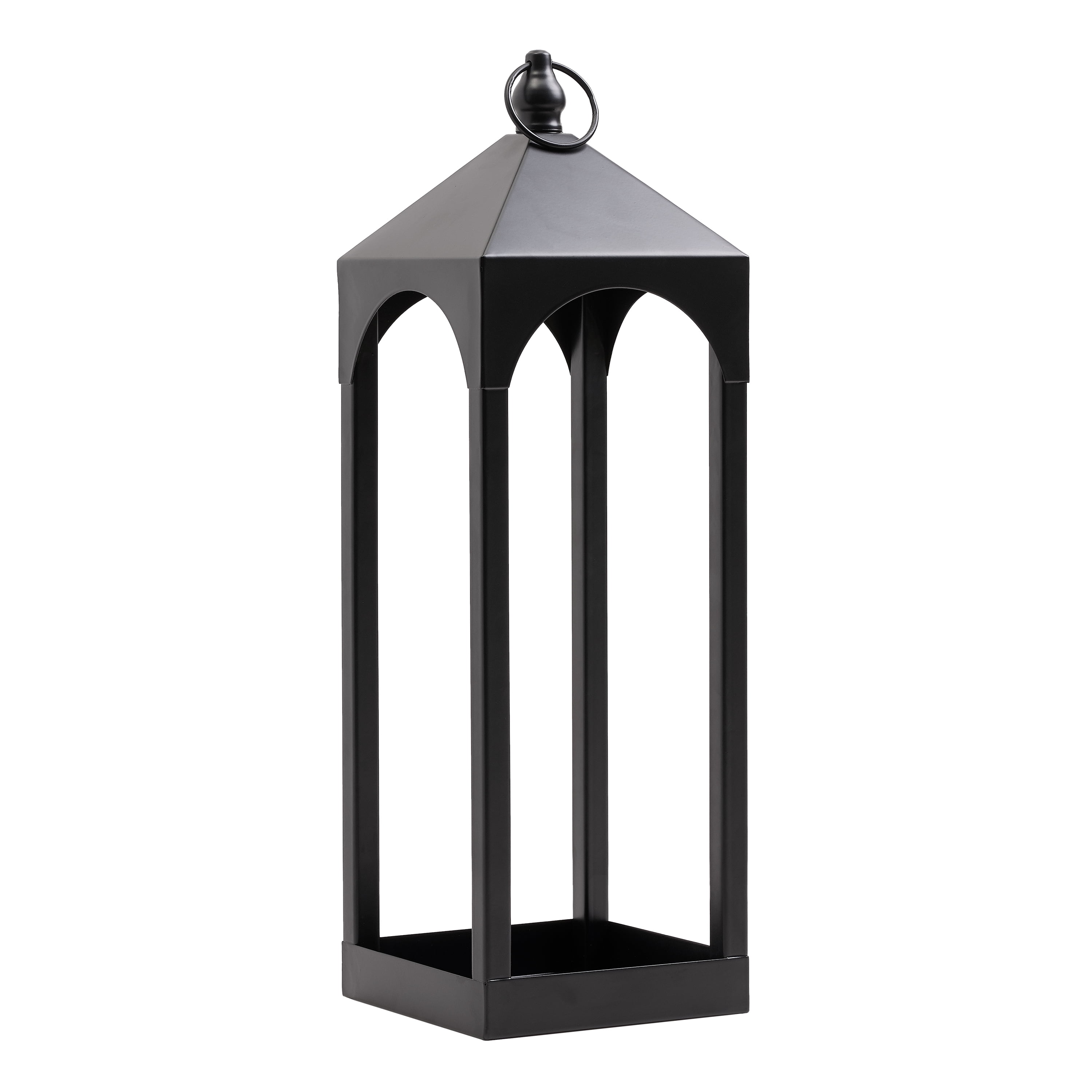 Details about   Mainstays Black Metal Lantern Home Event's and Wedding Decor 