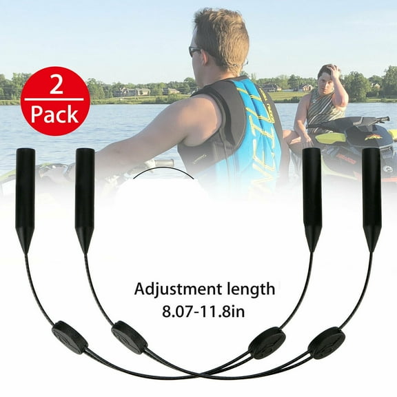 2 Pack Glasses Strap Neck Cord Sport Eyeglasses Band Sunglass Rope String Holder
