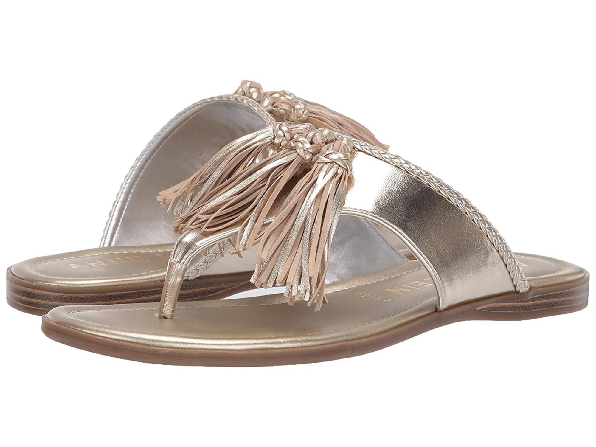 anne klein thong sandals