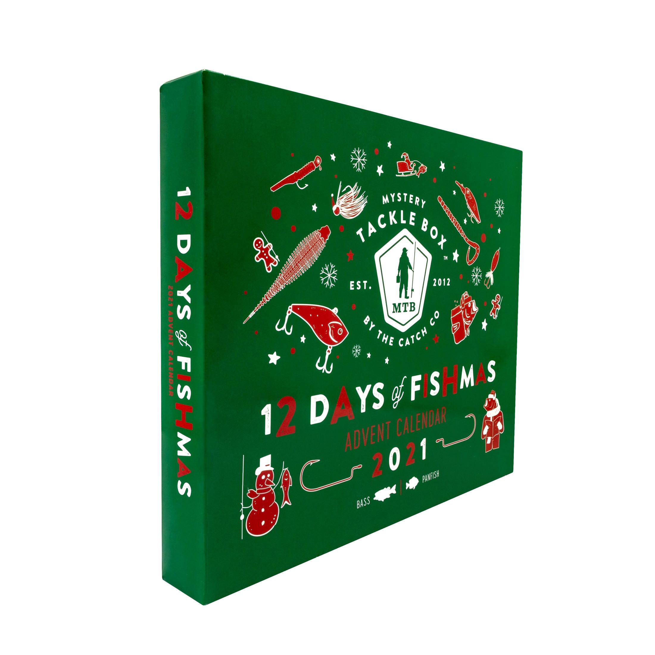12 Days of Fishmas Holiday Fishing Advent Calendar - Walmart.com