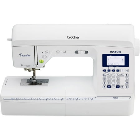 UPC: 0012502656340 | Brother Pacesetter PS500 Computerized Sewing Machine with Stitch Combination Feature